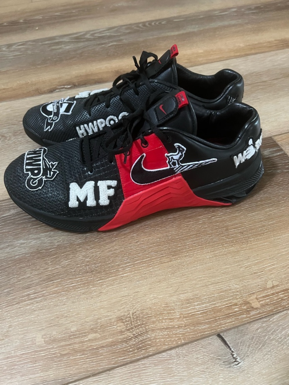Size 12 Nike Metcon 8 PE Matt Fraser special edition